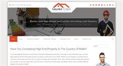 Desktop Screenshot of laurenclarkbooks.com
